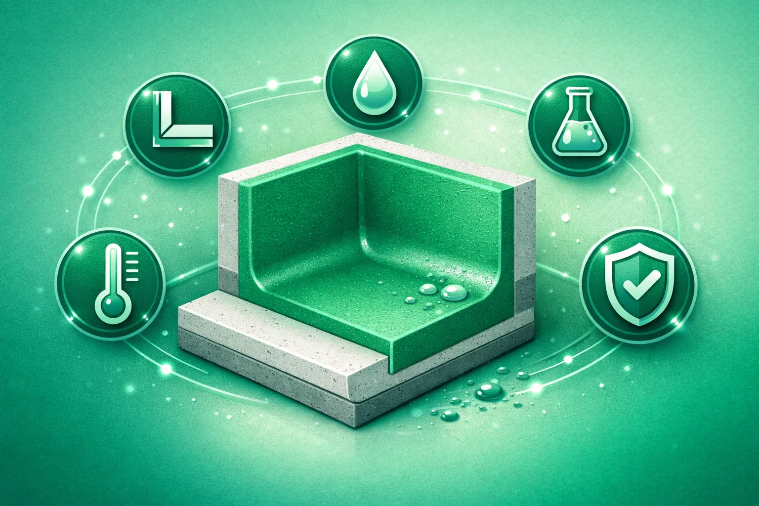 Kimyoviy chidamli plintus