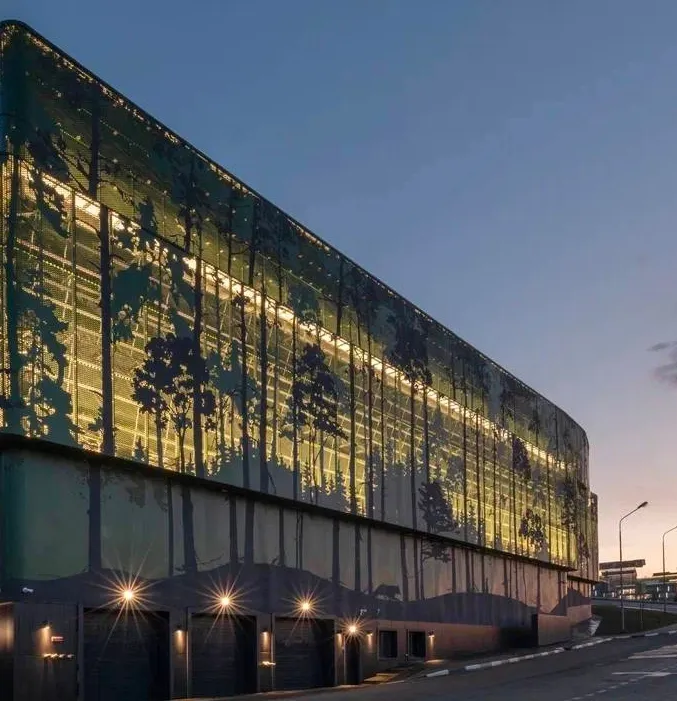 Акси лоиҳа: Паркинги бисёрсатҳаи маҷмааи идорӣ, ш. Қазон — Refloor ST-S601