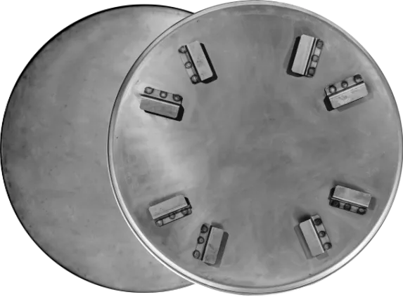 Затирочный диск Linolit® 940.8.4 С (8 креплений, ХК сталь)