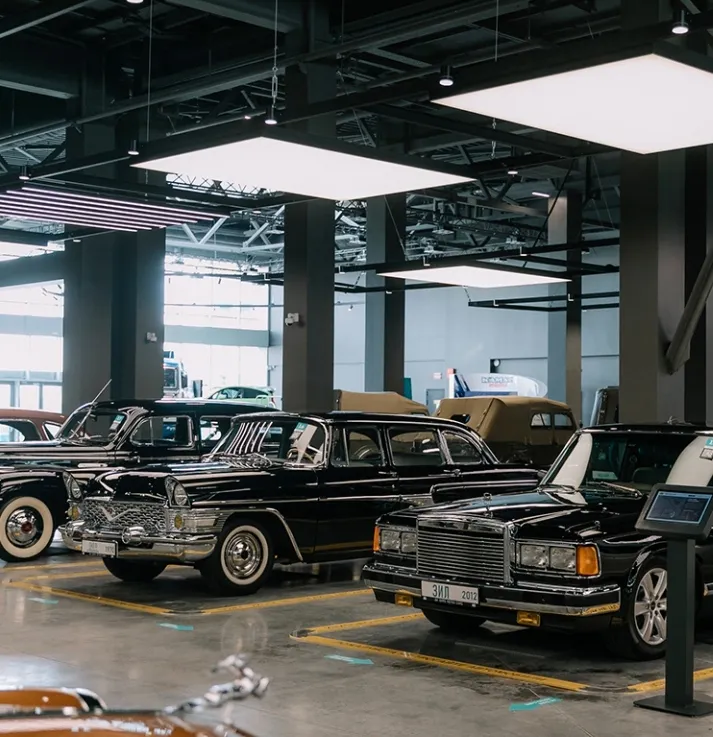 Акси лоиҳа: Маҷмааи намоишии Ak Bars Retro Cars, Қазон