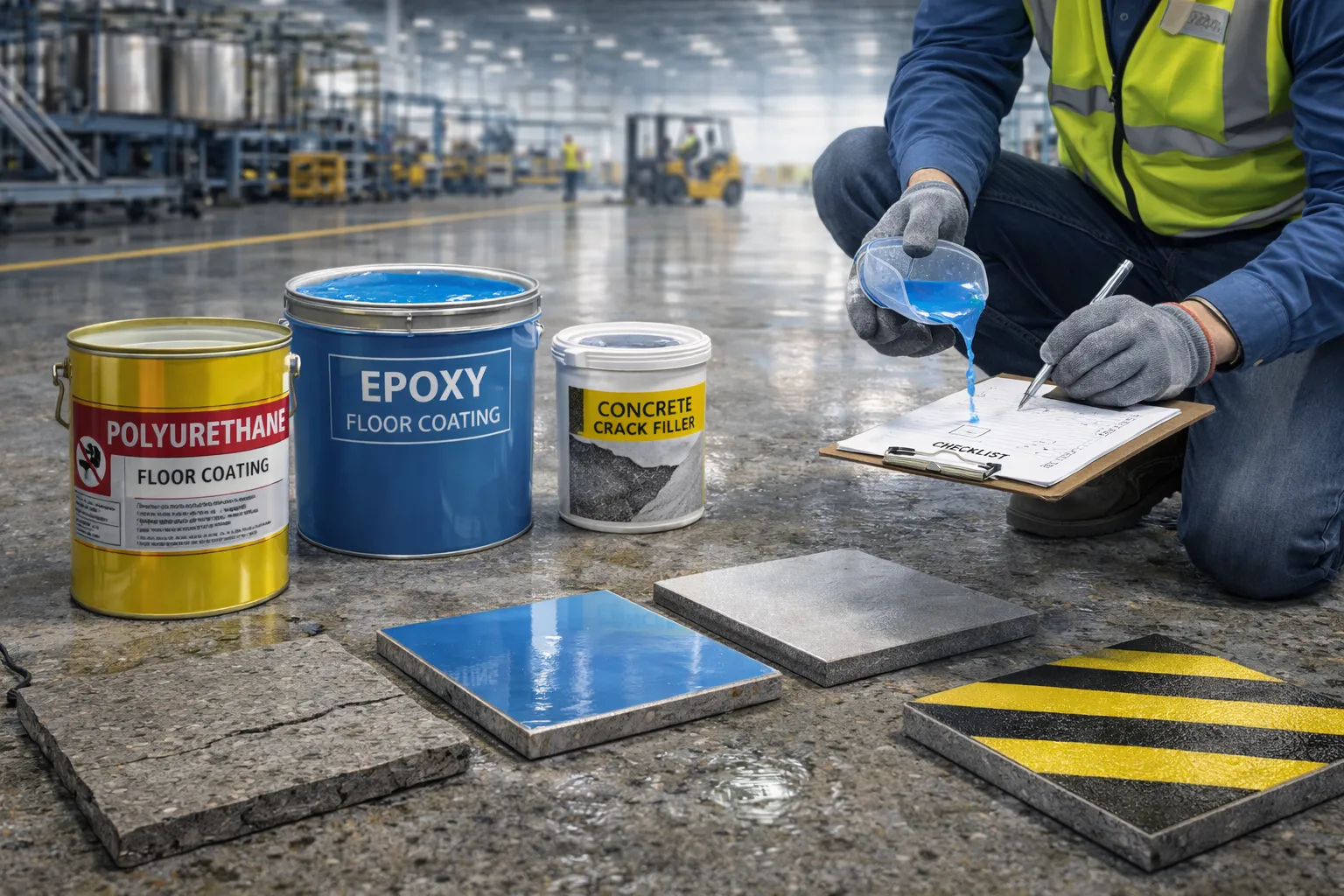 Чӣ тавр фарши саноатиро интихоб кардан: чек‑листи муҳандис