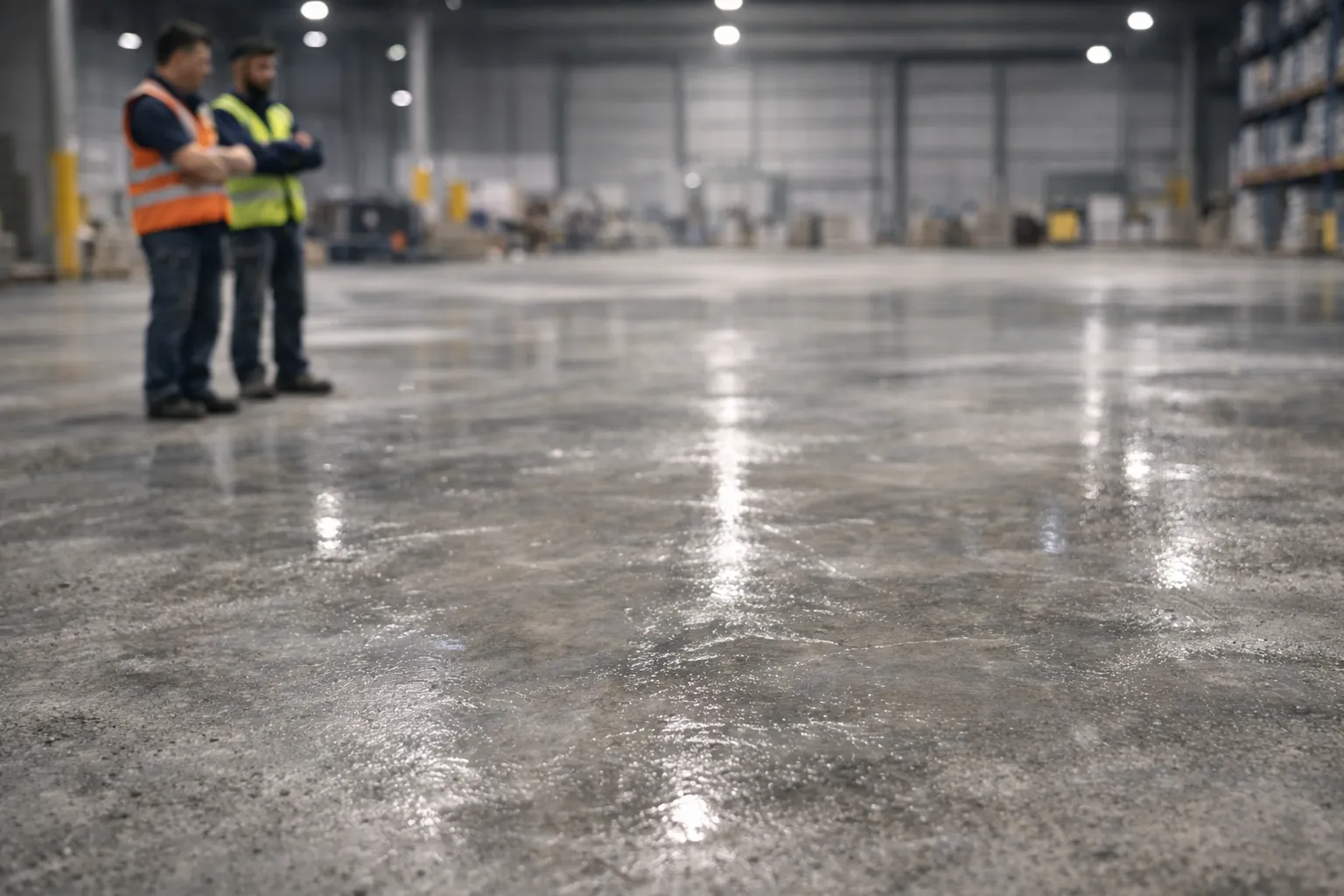 Складской бетонный пол — типовой сценарий