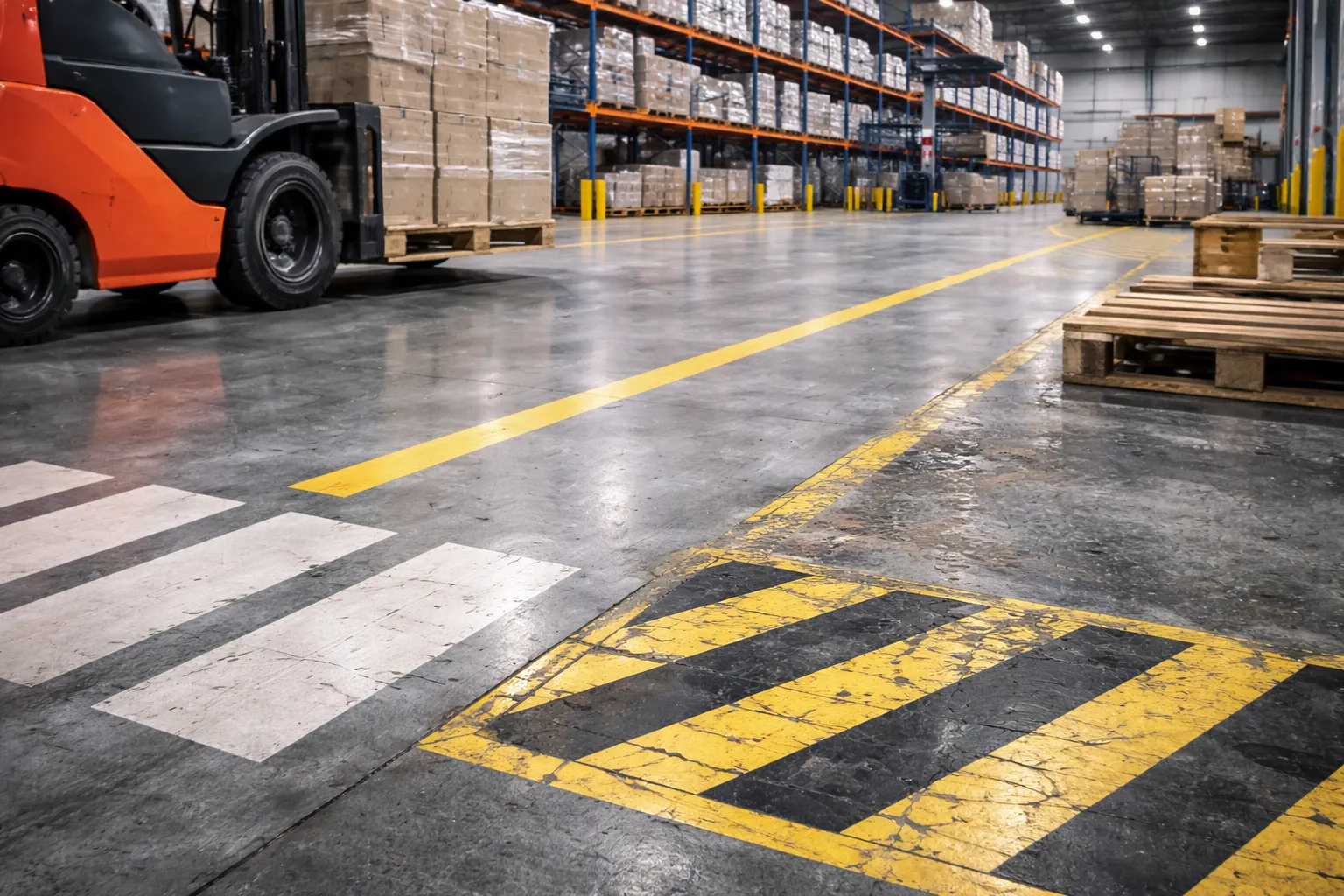 Складской пол: общий вид