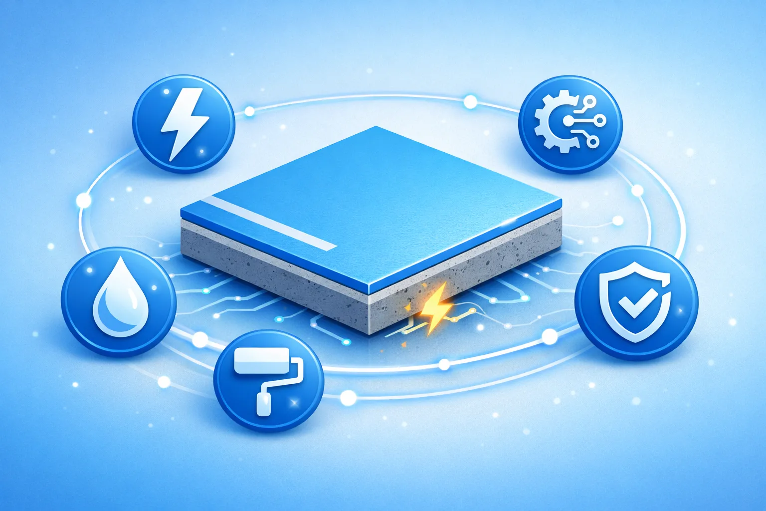 ESD-bo'yoq — antistatik epoksid qoplama