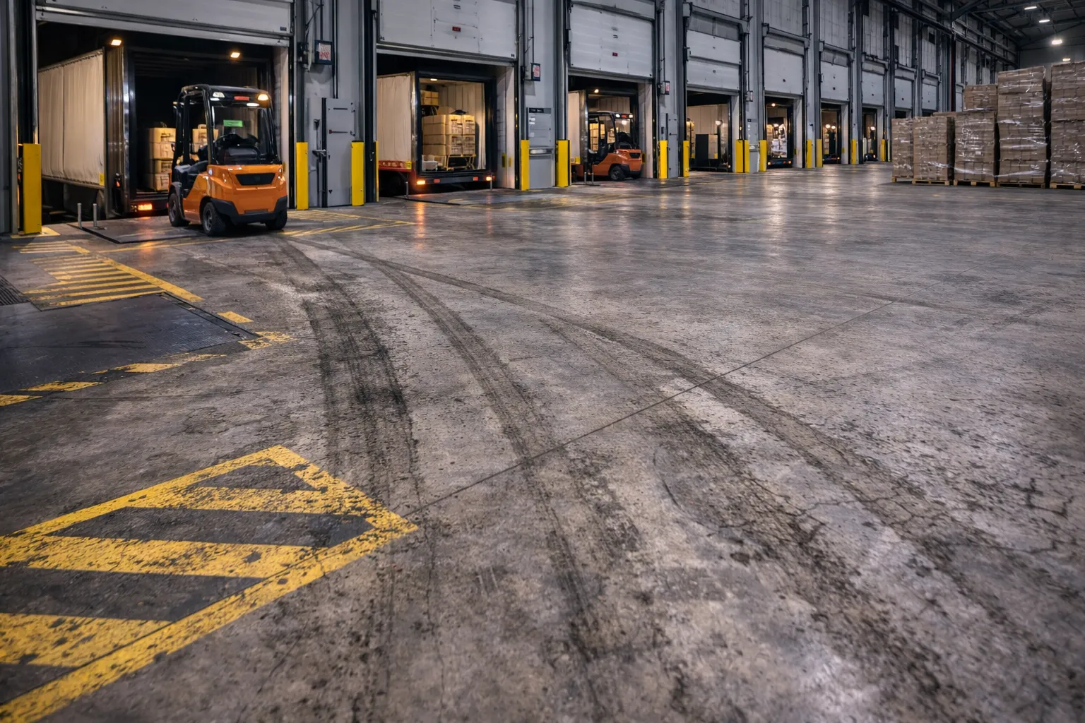 Разметка и зонирование склада